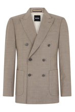 Load image into Gallery viewer, Double-breasted blazer in wool blend
