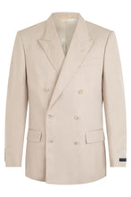 Load image into Gallery viewer, Double-breasted slim fit blazer
