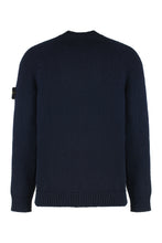 Load image into Gallery viewer, Sweater with round neck in mixed wool

