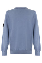 Load image into Gallery viewer, Cotton crew neck sweater with logo
