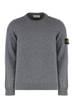 Load image into Gallery viewer, Wool-blend crew-neck sweater
