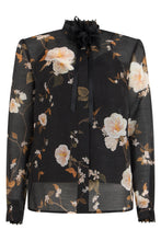 Load image into Gallery viewer, Blouse with floral pattern
