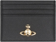 Load image into Gallery viewer, Flat Faux leather card holder
