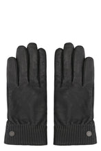 Load image into Gallery viewer, Black leather gloves
