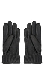 Load image into Gallery viewer, Black leather gloves
