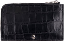 Load image into Gallery viewer, Printed leather card holder
