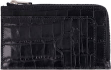 Load image into Gallery viewer, Printed leather card holder
