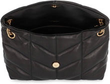 Load image into Gallery viewer, Puffer leather crossbody bag
