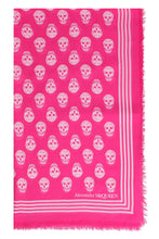Load image into Gallery viewer, Skull motif printed shawl
