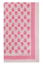 Load image into Gallery viewer, Biker Skull print scarf
