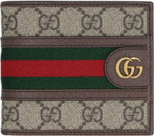 Load image into Gallery viewer, Ophidia GG flap-over wallet
