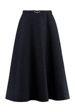 Load image into Gallery viewer, Cotton midi skirt
