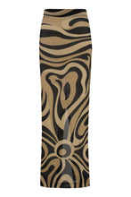 Load image into Gallery viewer, Long print skirt
