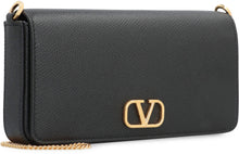 Load image into Gallery viewer, Valentino Garavani - VLogo Signature Leather clutch
