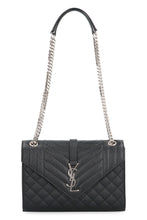 Load image into Gallery viewer, Envelope medium leather shoulder bag
