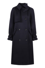 Load image into Gallery viewer, Wool trench coat
