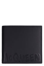 Load image into Gallery viewer, Leather flap-over wallet
