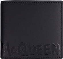 Load image into Gallery viewer, Leather flap-over wallet
