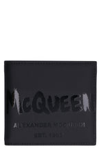 Load image into Gallery viewer, Leather flap-over wallet
