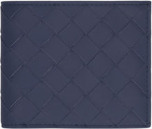 Load image into Gallery viewer, Leather flap-over wallet
