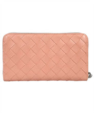 Load image into Gallery viewer, Leather zip-around wallet
