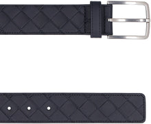 Load image into Gallery viewer, Intrecciato motif leather belt
