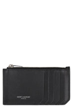 Load image into Gallery viewer, Fragments leather card holder
