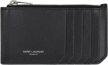 Load image into Gallery viewer, Fragments leather card holder
