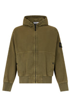 Load image into Gallery viewer, Cotton fabric jacket with zip and hood
