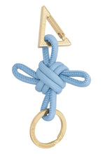 Load image into Gallery viewer, Triangle leather keyring
