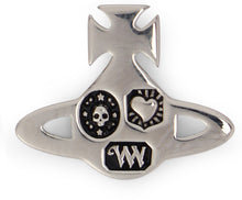 Load image into Gallery viewer, Single earring Crispin in silver
