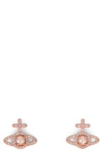 Load image into Gallery viewer, Olympia earrings with decorative crystals
