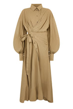 Load image into Gallery viewer, Midi dress Rebellion in cotton
