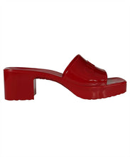 Load image into Gallery viewer, Logo detail rubber mules
