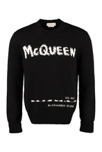 Load image into Gallery viewer, Intarsia crew-neck sweater
