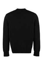 Load image into Gallery viewer, Intarsia crew-neck sweater

