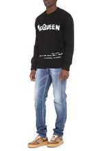 Load image into Gallery viewer, Intarsia crew-neck sweater
