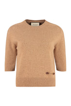 Load image into Gallery viewer, Cashmere crew-neck sweater

