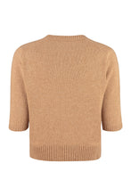 Load image into Gallery viewer, Cashmere crew-neck sweater
