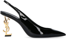 Load image into Gallery viewer, Opyum patent leather slingback pumps
