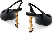 Load image into Gallery viewer, Opyum patent leather slingback pumps
