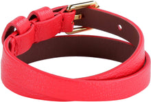 Load image into Gallery viewer, Skull charm leather double-wrap bracelet
