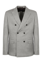 Load image into Gallery viewer, Double-breasted virgin wool jacket
