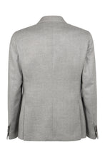 Load image into Gallery viewer, Double-breasted virgin wool jacket
