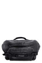Load image into Gallery viewer, Army leather belt bag with logo
