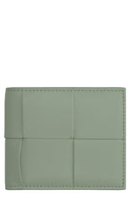 Load image into Gallery viewer, Cassette Bi-Fold leather flap-over wallet
