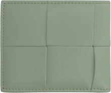 Load image into Gallery viewer, Cassette Bi-Fold leather flap-over wallet
