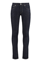 Load image into Gallery viewer, 5-pocket straight-leg jeans
