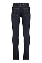 Load image into Gallery viewer, 5-pocket straight-leg jeans
