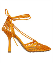 Load image into Gallery viewer, Stretch lace-up sandals
